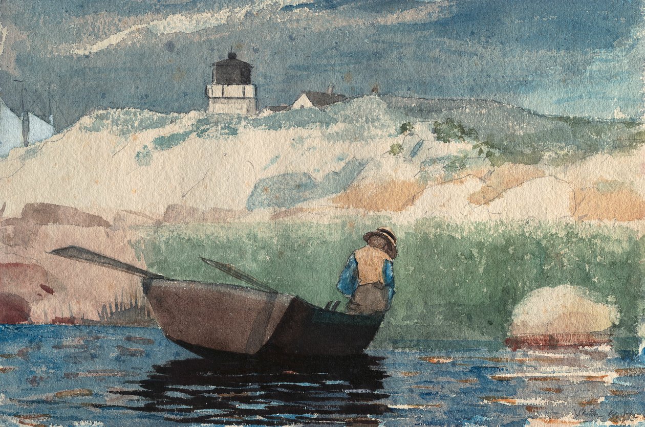 Fiú a csónakban, Gloucester alkotó: Winslow Homer