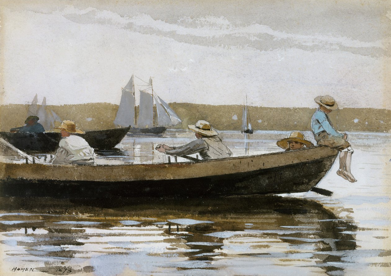 Fiúk a Doryban alkotó: Winslow Homer