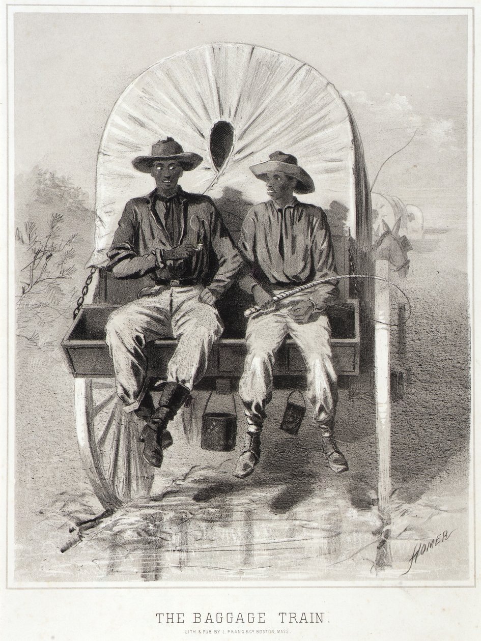 Kampányvázlatok: A poggyászvonat alkotó: Winslow Homer