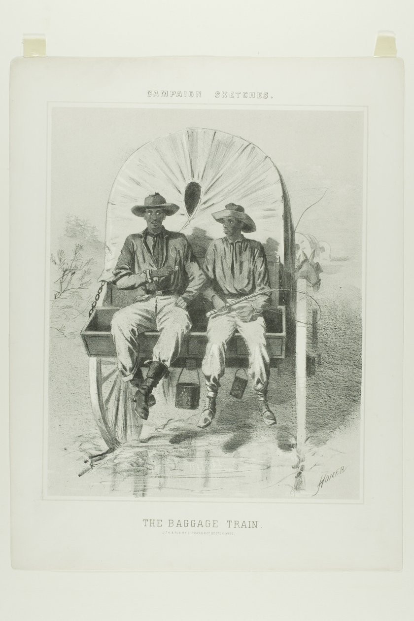 Kampányvázlatok: A poggyászvonat alkotó: Winslow Homer