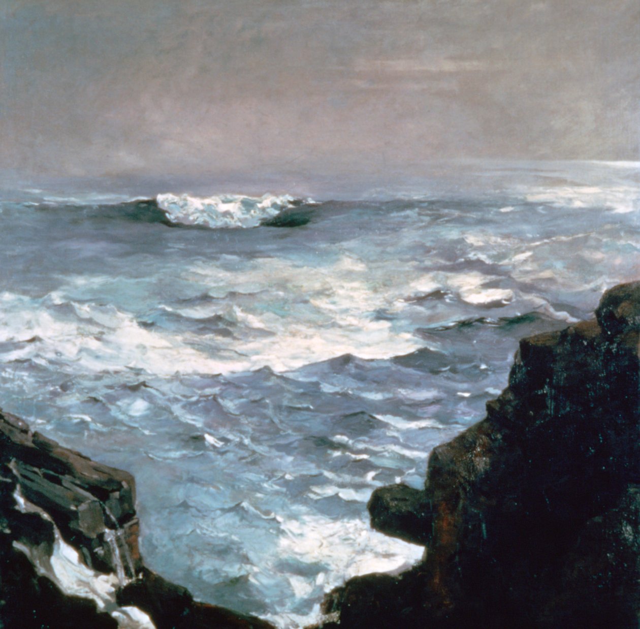 Cannon Rock, 1895 alkotó: Winslow Homer
