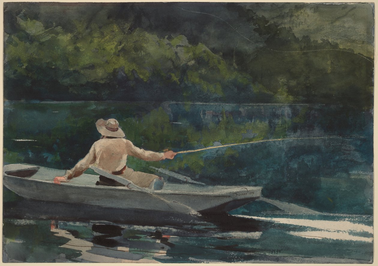 Öntés, második szám alkotó: Winslow Homer