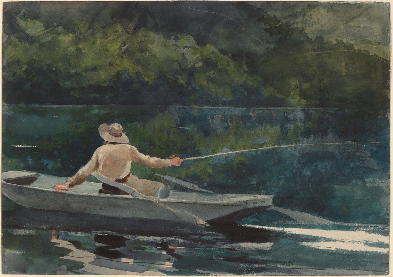 Öntés, Második szám, 1894. alkotó: Winslow Homer