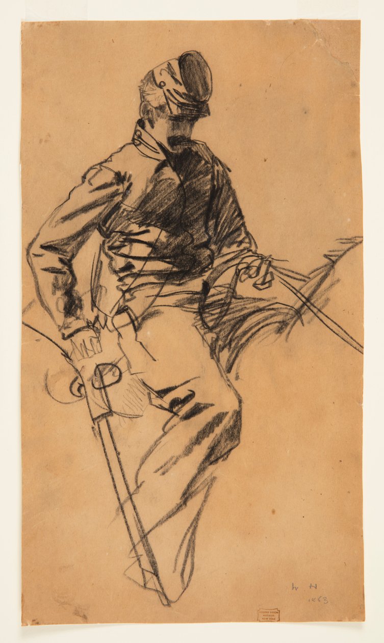 Lovas katona alkotó: Winslow Homer