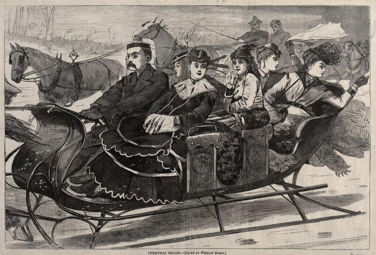 Karácsonyi szépségek alkotó: Winslow Homer