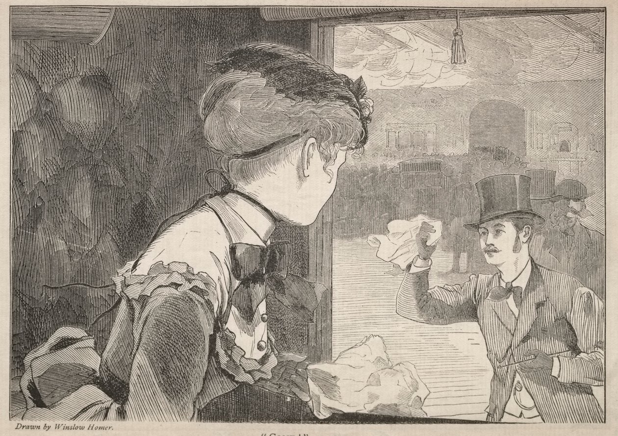 Gyerünk!, 1869. alkotó: Winslow Homer