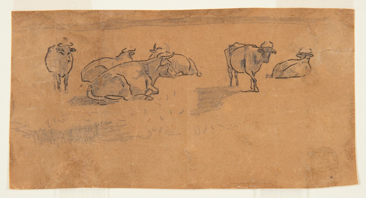 Tehenek a legelőn alkotó: Winslow Homer