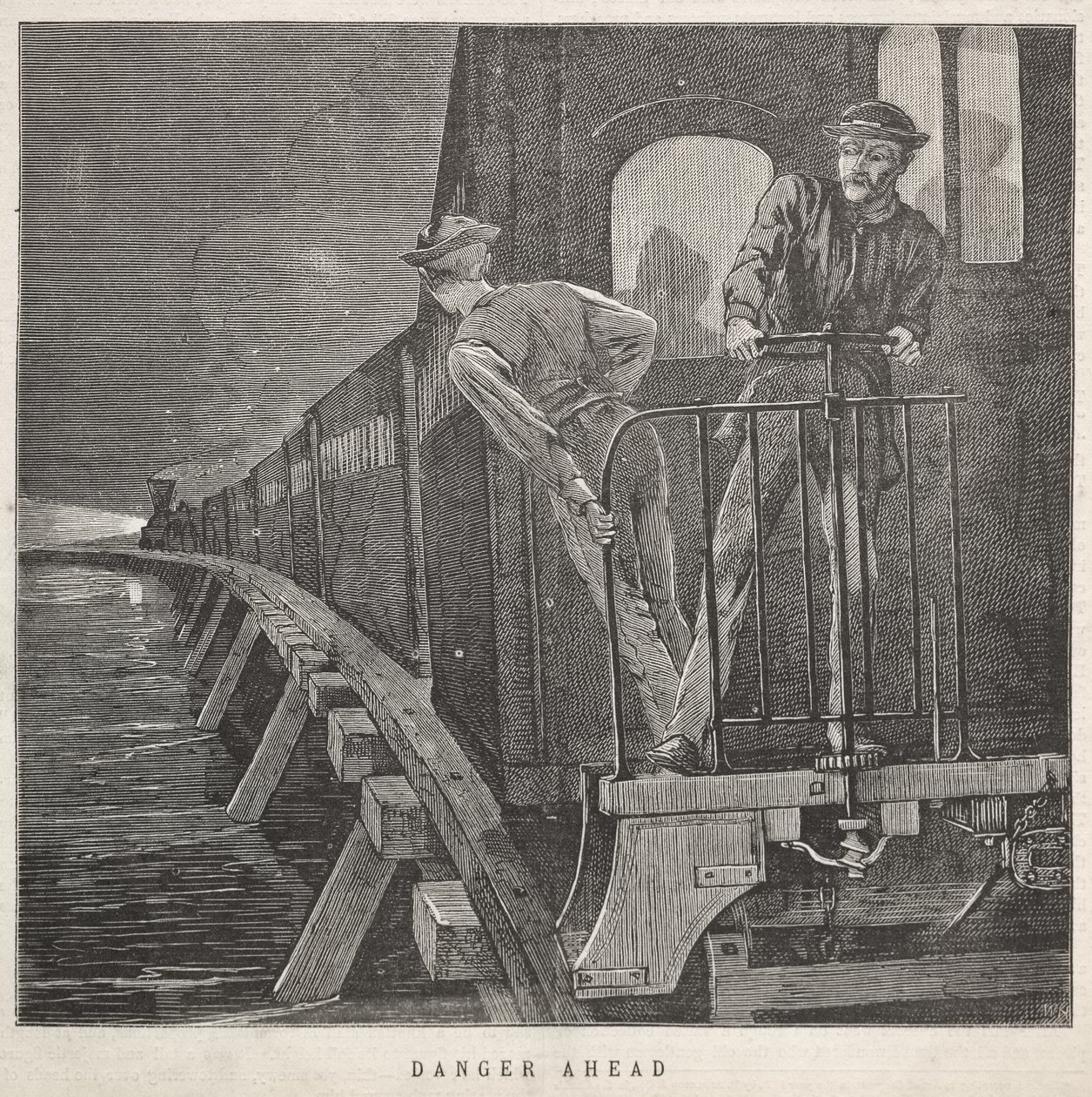 Veszély előttünk alkotó: Winslow Homer