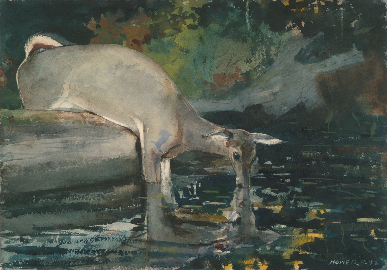 Szarvasivás alkotó: Winslow Homer