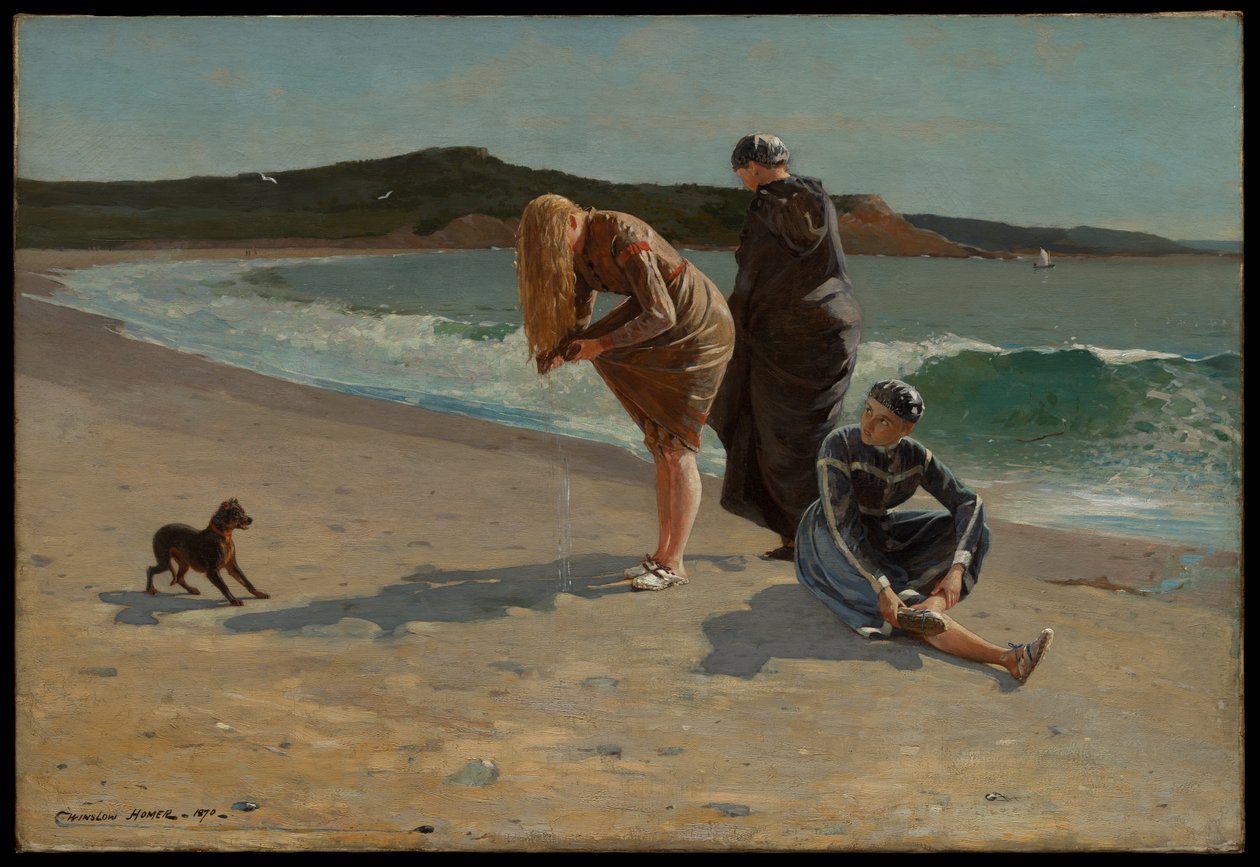 Eagle Head, Manchester, Massachusetts (dagály idején) alkotó: Winslow Homer