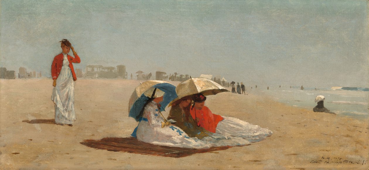 East Hampton Beach, Long Island alkotó: Winslow Homer
