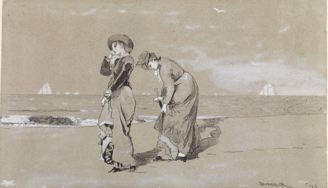 Este a tengerparton alkotó: Winslow Homer