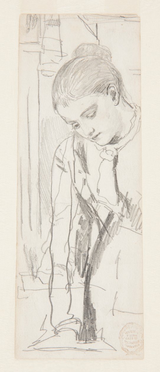 Egy nő alakja alkotó: Winslow Homer
