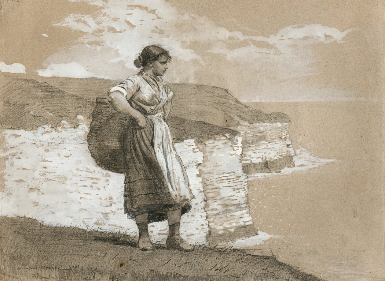Flamborough Head, Anglia alkotó: Winslow Homer