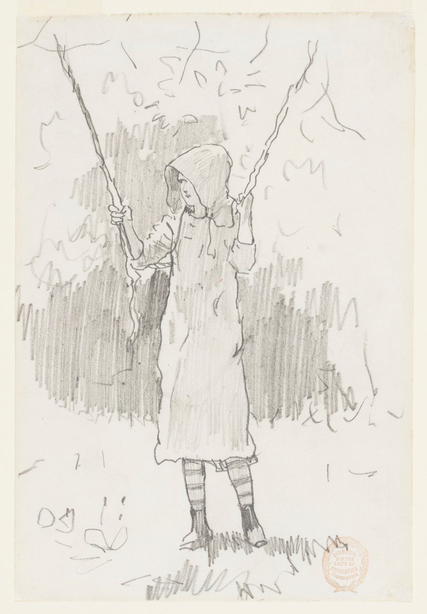Lány a hintában alkotó: Winslow Homer