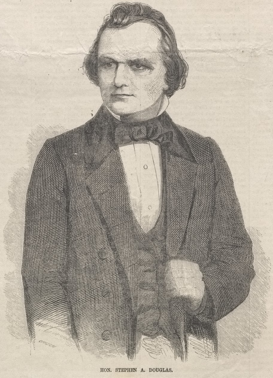 Stephen A. Douglas képviselő alkotó: Winslow Homer