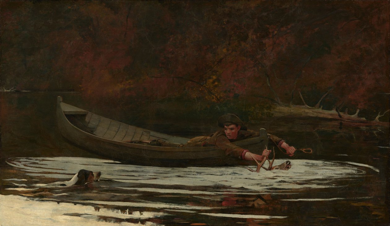 Kutya és vadász alkotó: Winslow Homer