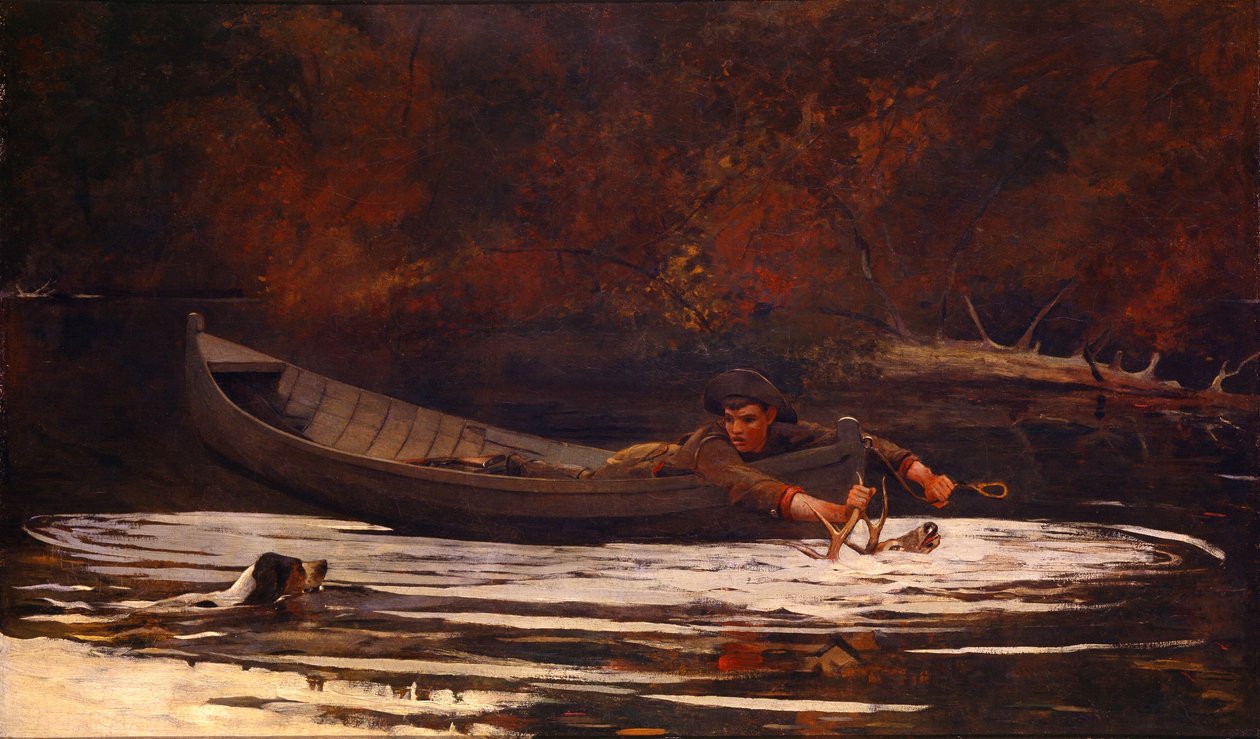 Hound and Hunter alkotó: Winslow Homer