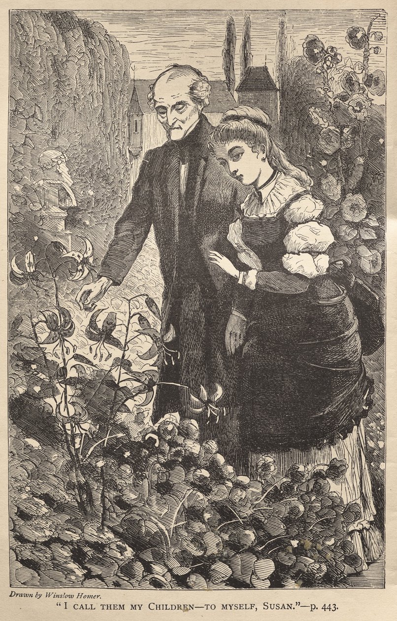 "Gyermekeimnek hívom őket - magamnak, Susan." alkotó: Winslow Homer