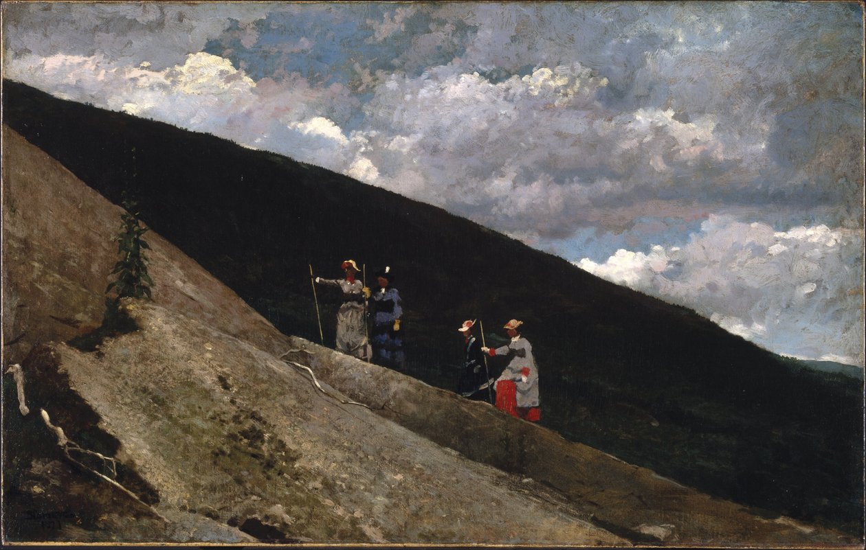 A hegyekben alkotó: Winslow Homer