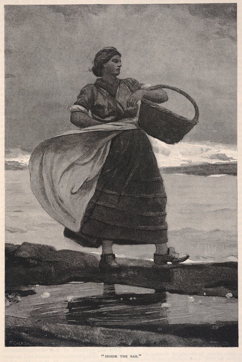 Inside the Bar, a Century Magazine 1883. novemberi számából alkotó: Winslow Homer