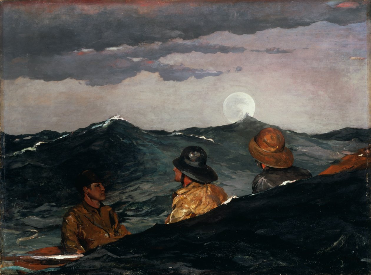 A Hold csókja alkotó: Winslow Homer