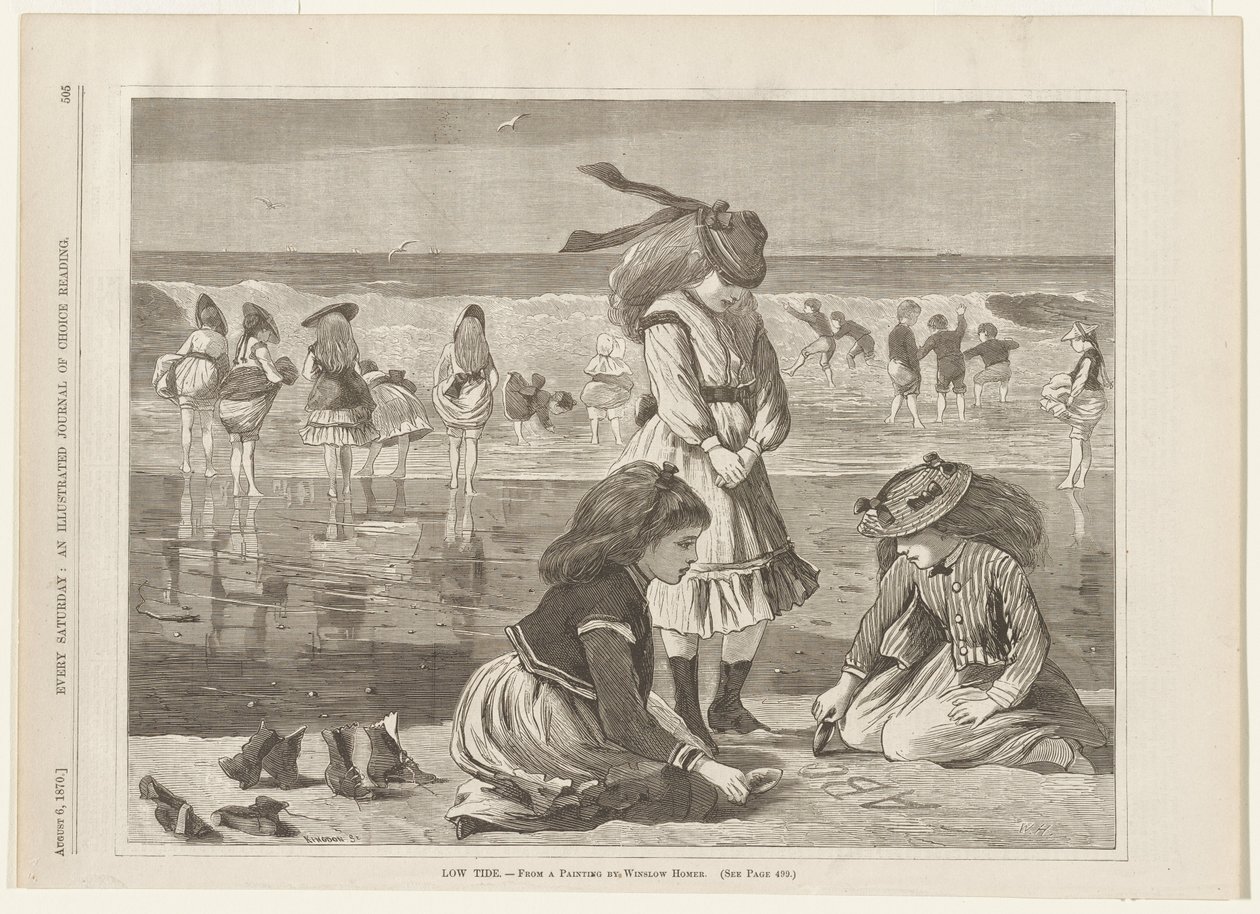 Apály alkotó: Winslow Homer