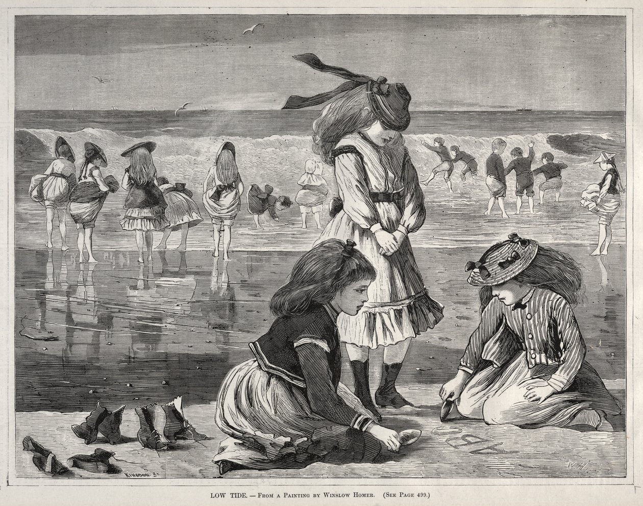 Apály, 1870. alkotó: Winslow Homer