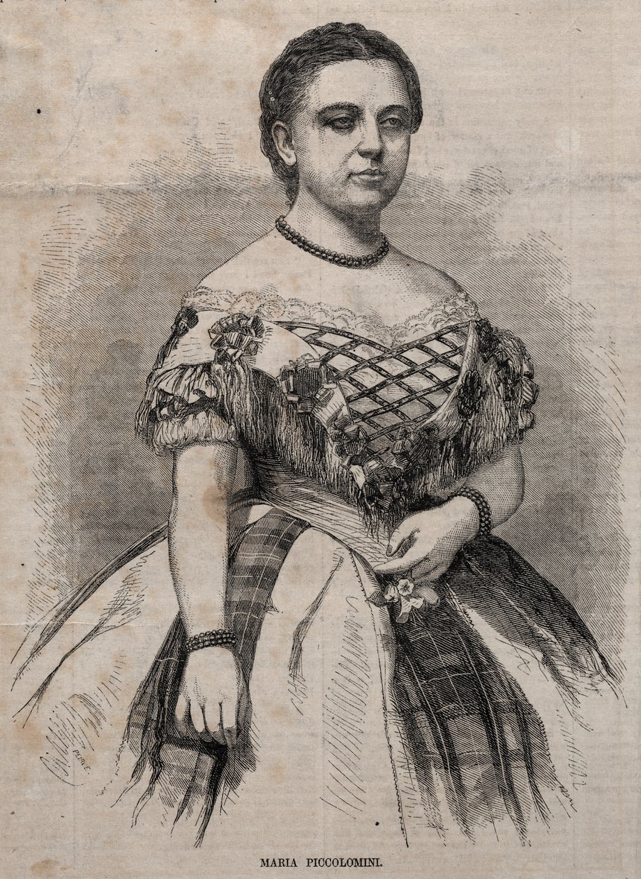 Maria Piccolomini alkotó: Winslow Homer