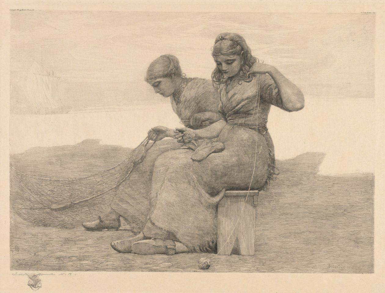 A szakadások helyrehozása alkotó: Winslow Homer