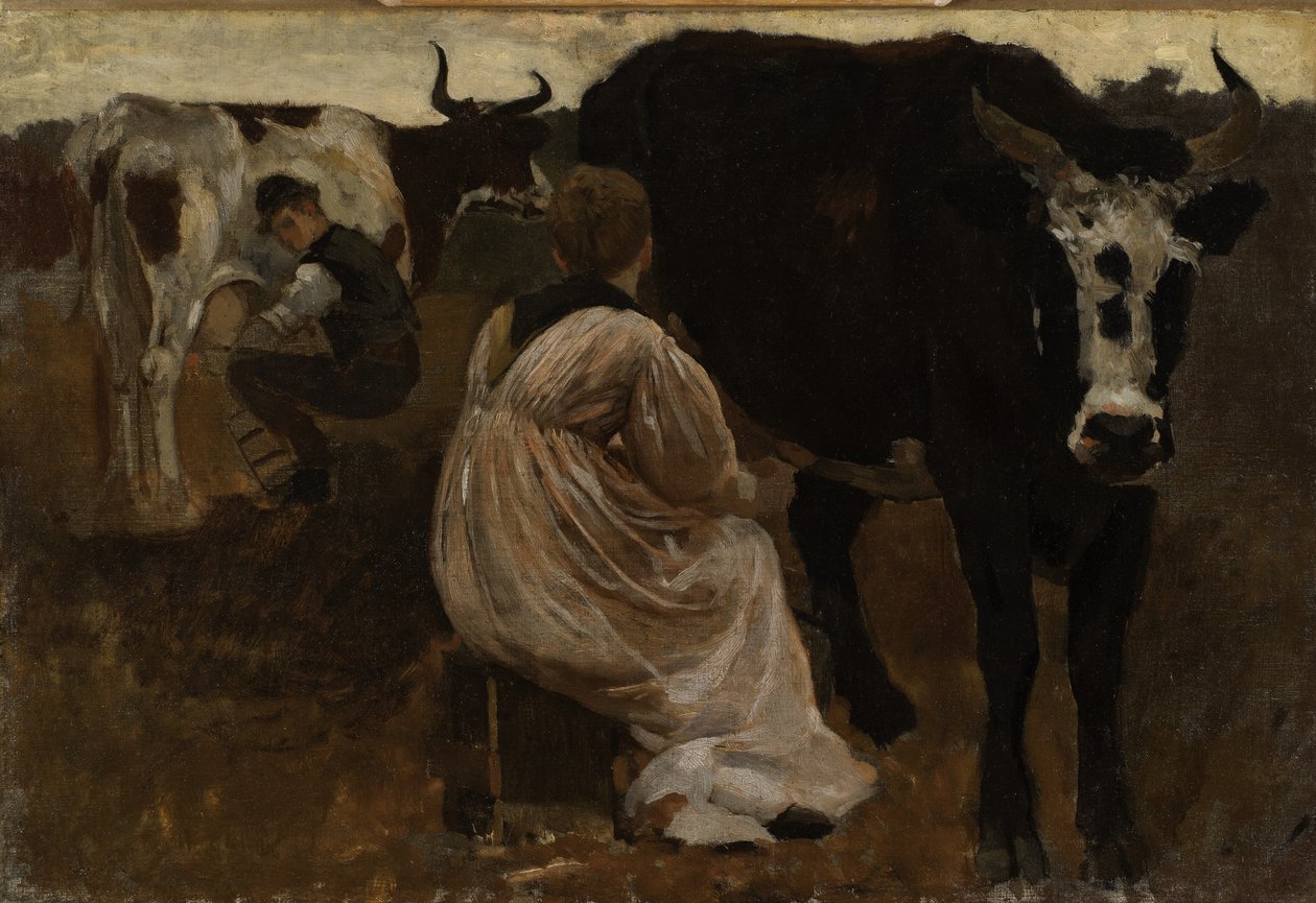 Fejés, 1875 alkotó: Winslow Homer