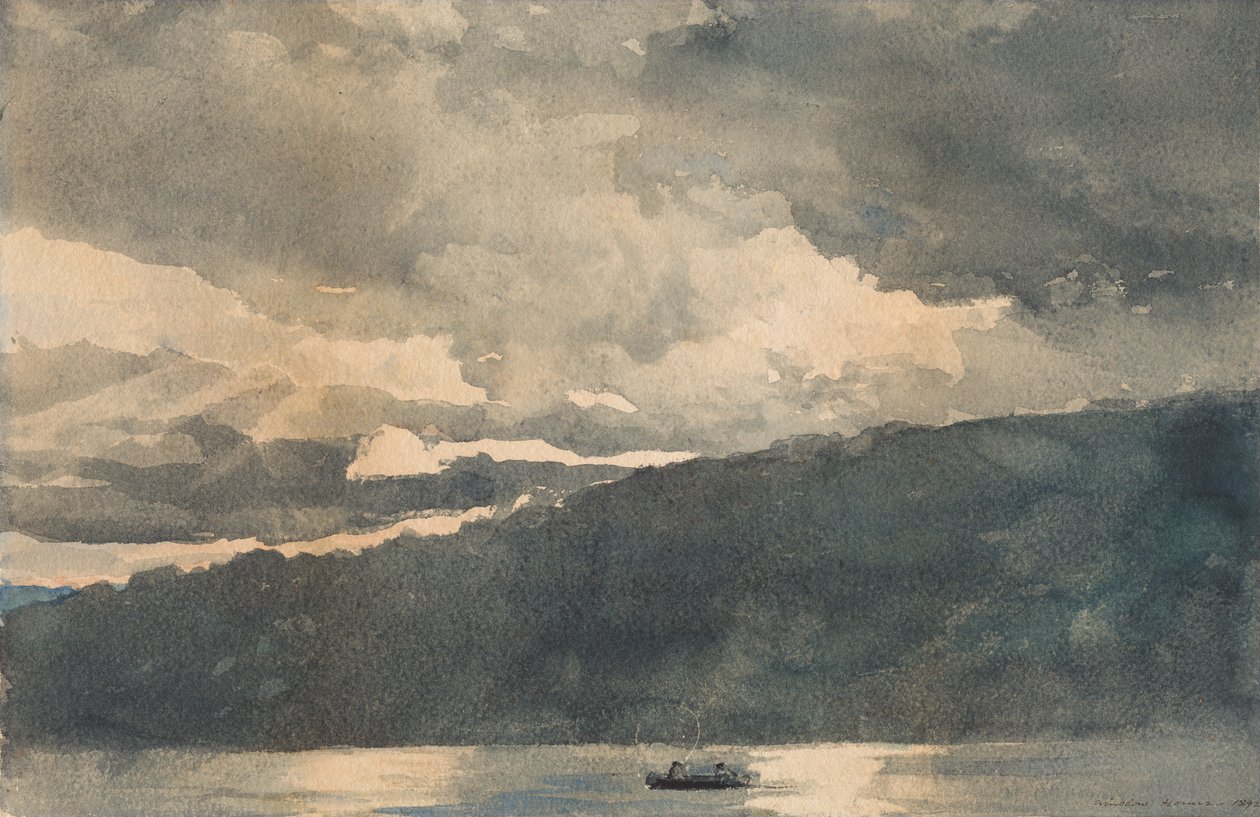 Mink-tó, Adirondacks alkotó: Winslow Homer