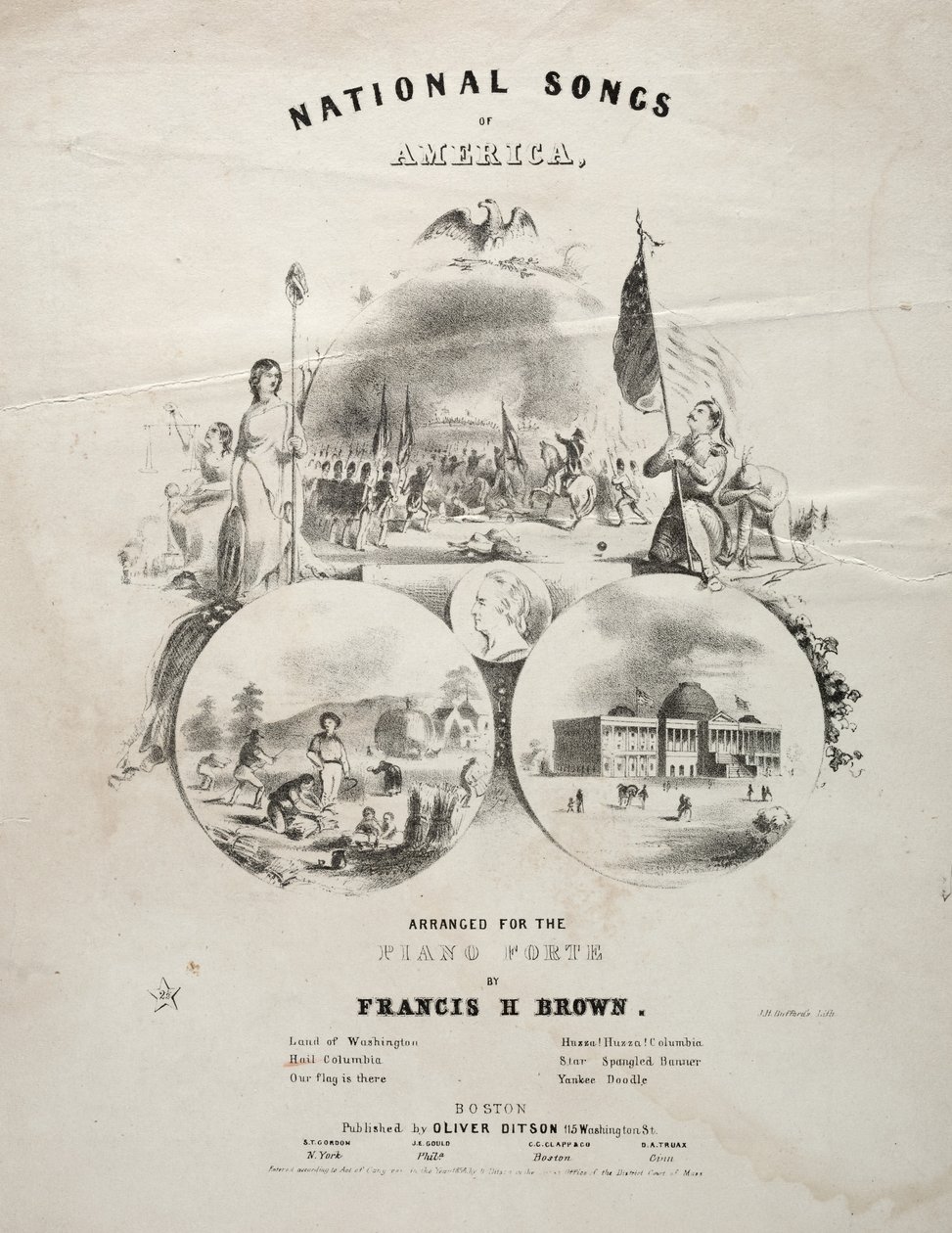 National Songs of America - Kotta Cover alkotó: Winslow Homer