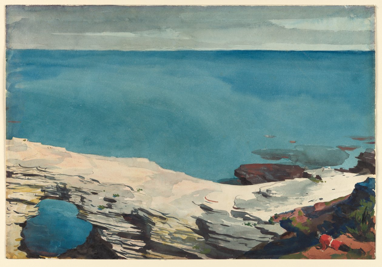 Természetes híd, Bermuda alkotó: Winslow Homer