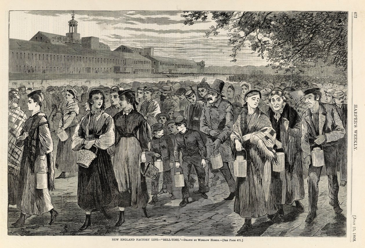New England Factory Life--"Bell-Time", a Harper