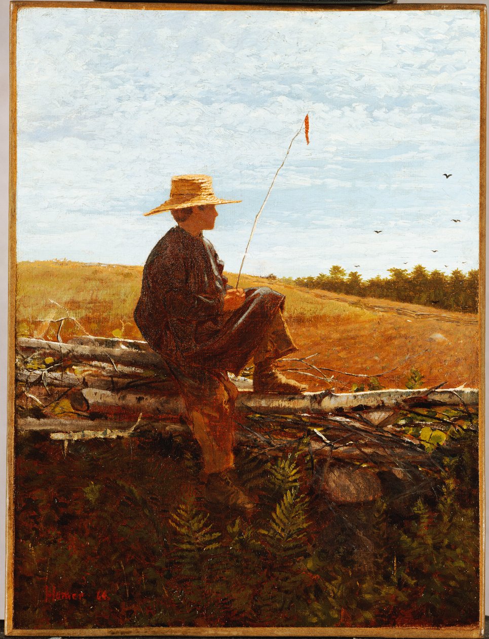 Őrségben, 1864 alkotó: Winslow Homer