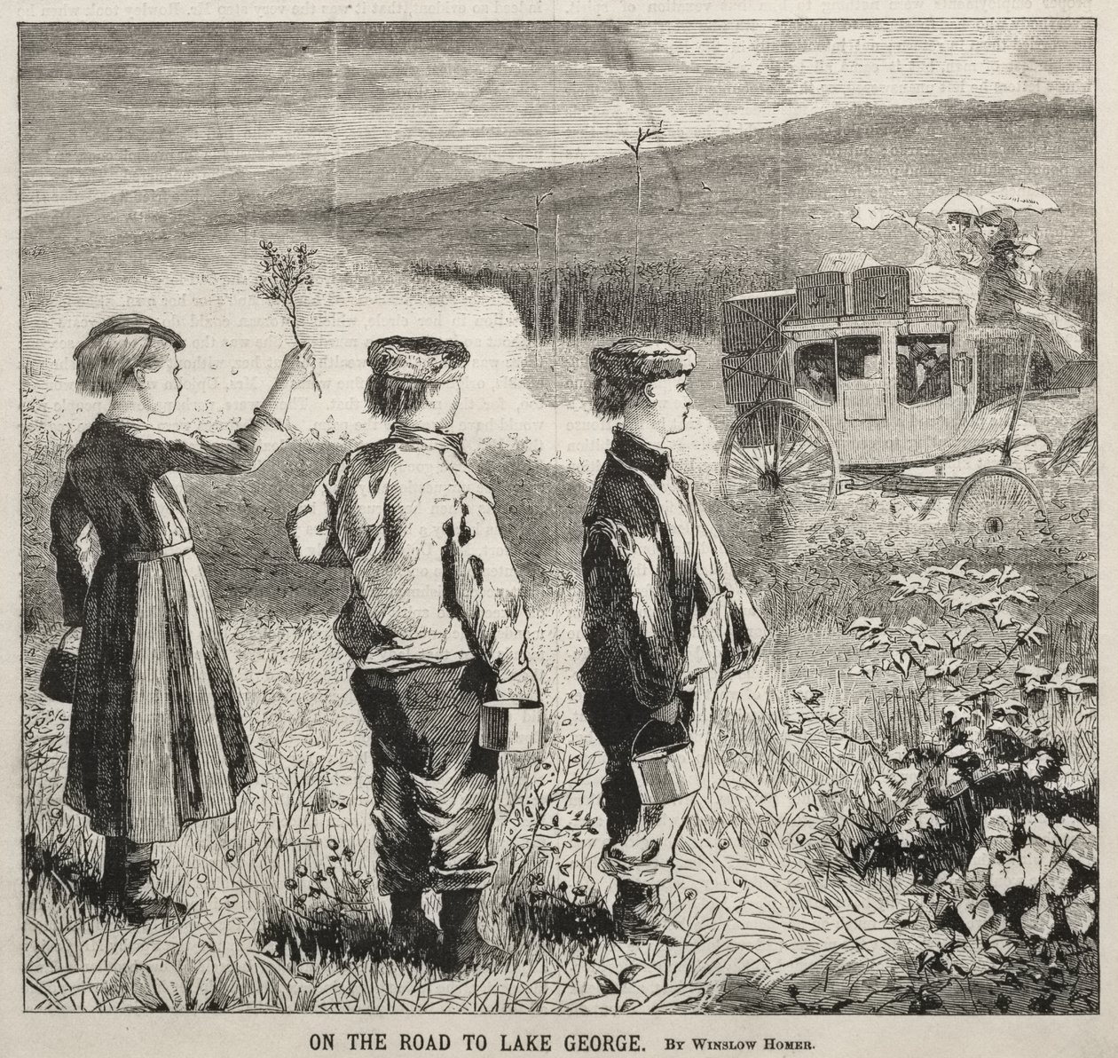 Úton a George-tóhoz alkotó: Winslow Homer