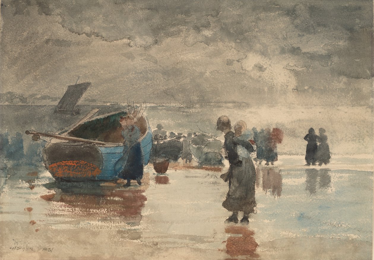 A homokon, 1881. alkotó: Winslow Homer