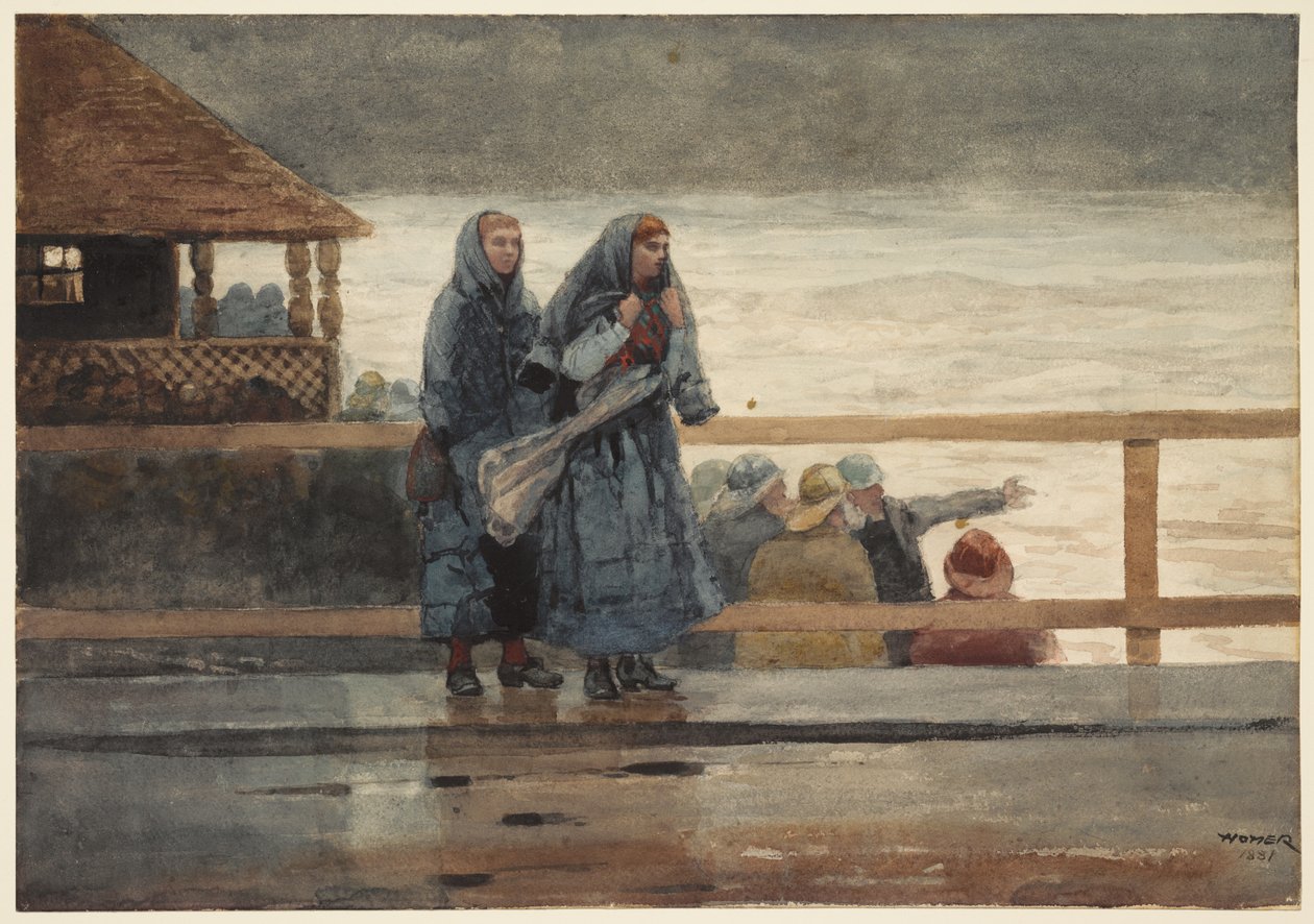 A tenger veszélyei alkotó: Winslow Homer