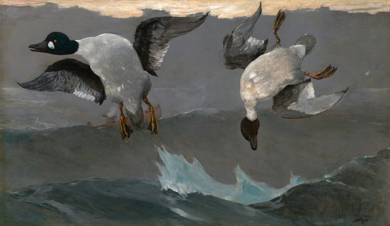 Jobb és bal alkotó: Winslow Homer