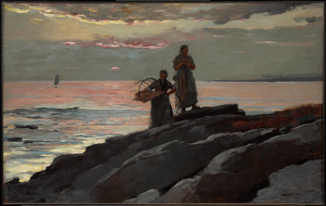 Saco-öböl alkotó: Winslow Homer