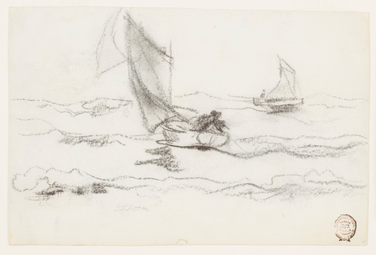 Vitorlás hajók alkotó: Winslow Homer