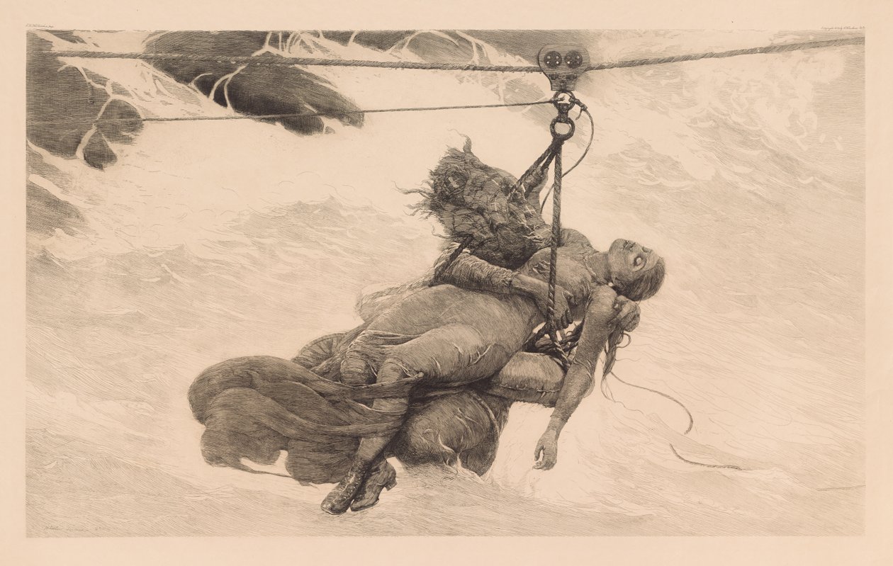 Megmentve alkotó: Winslow Homer