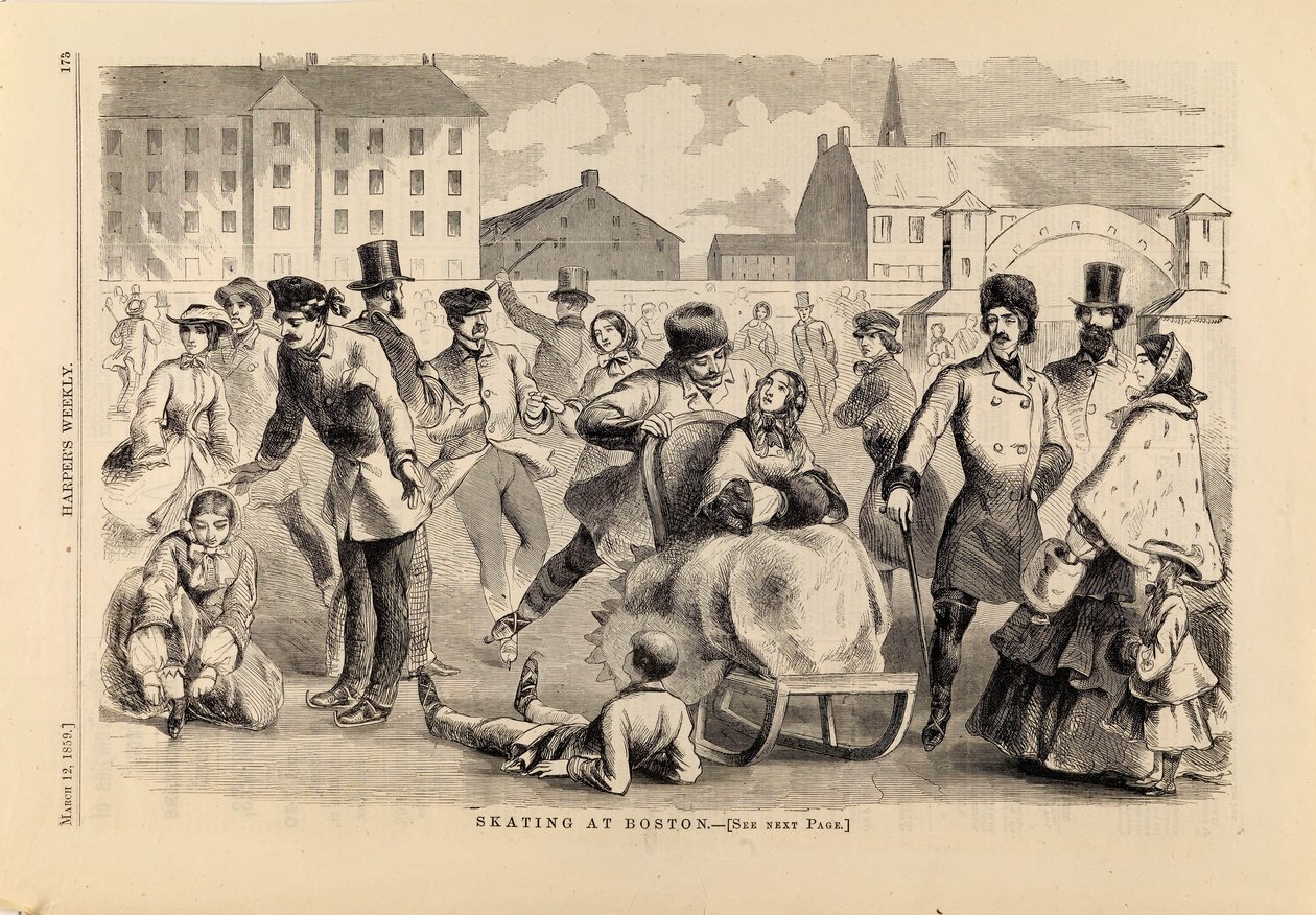Korcsolyázás Bostonban, a Harper