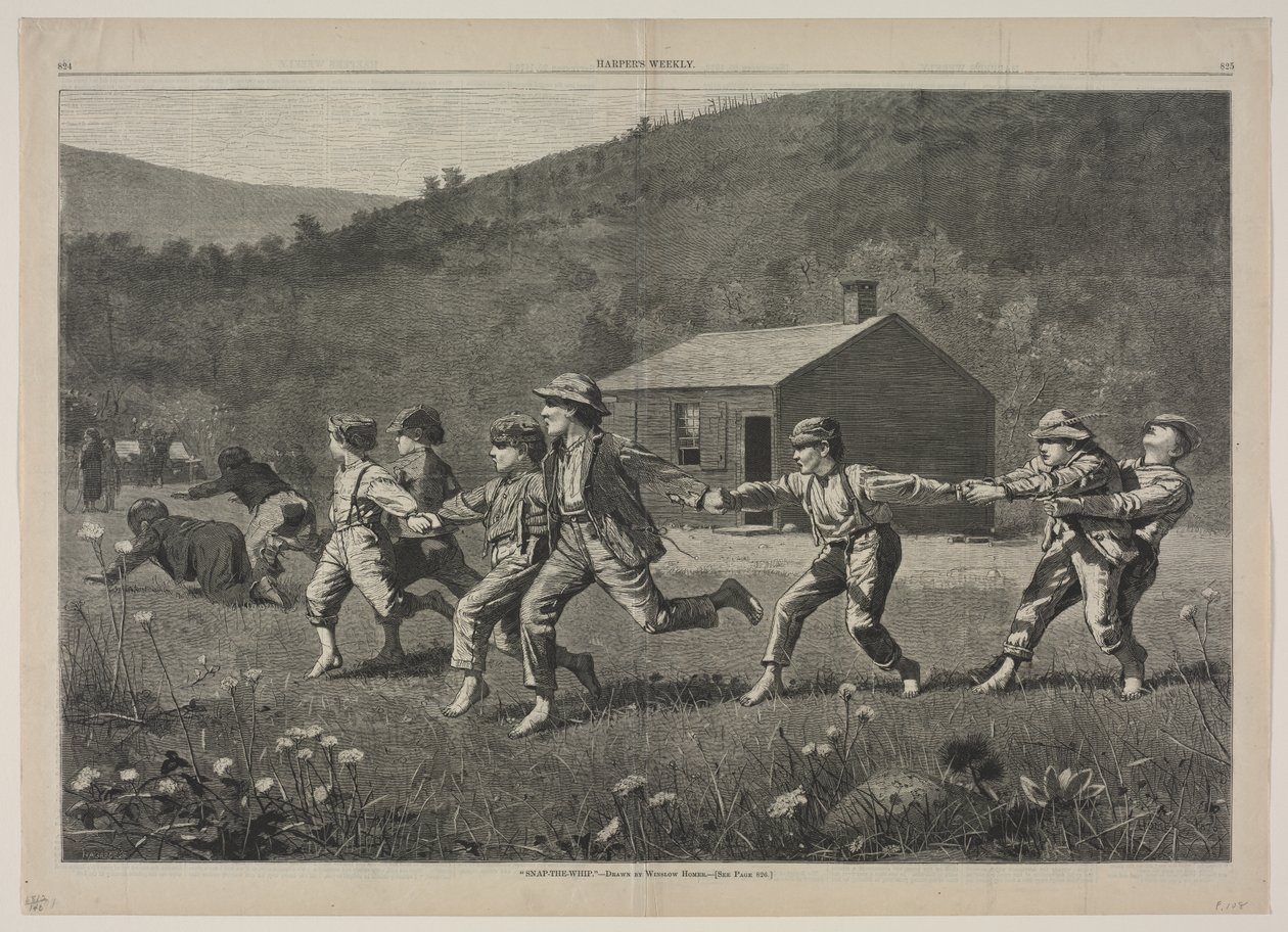 „Snap-the-Whip” alkotó: Winslow Homer