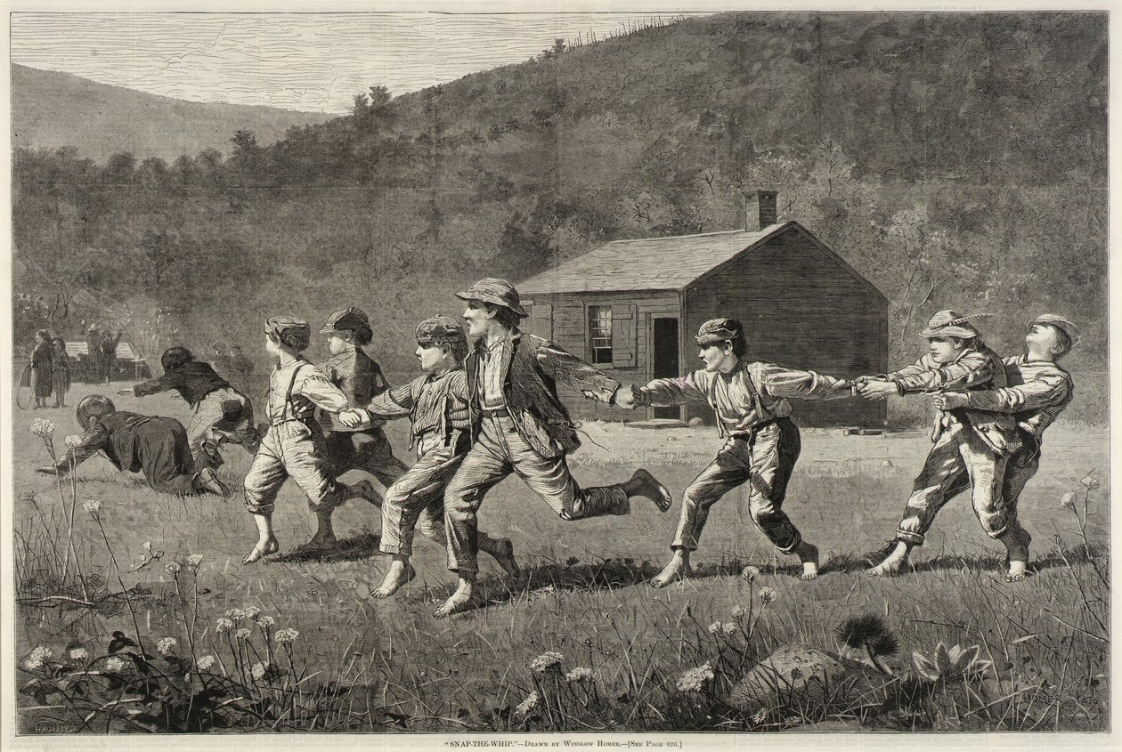 Snap the Whip alkotó: Winslow Homer