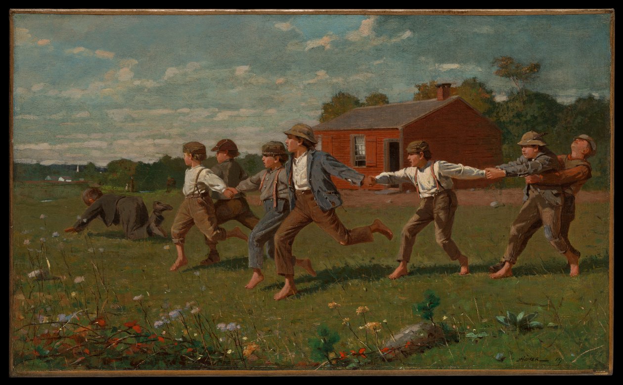 Pattintsd meg az ostort! alkotó: Winslow Homer