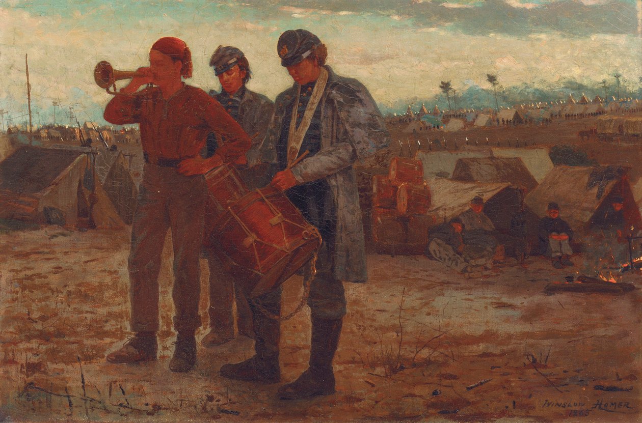 Hangzó Reveille, 1865 alkotó: Winslow Homer