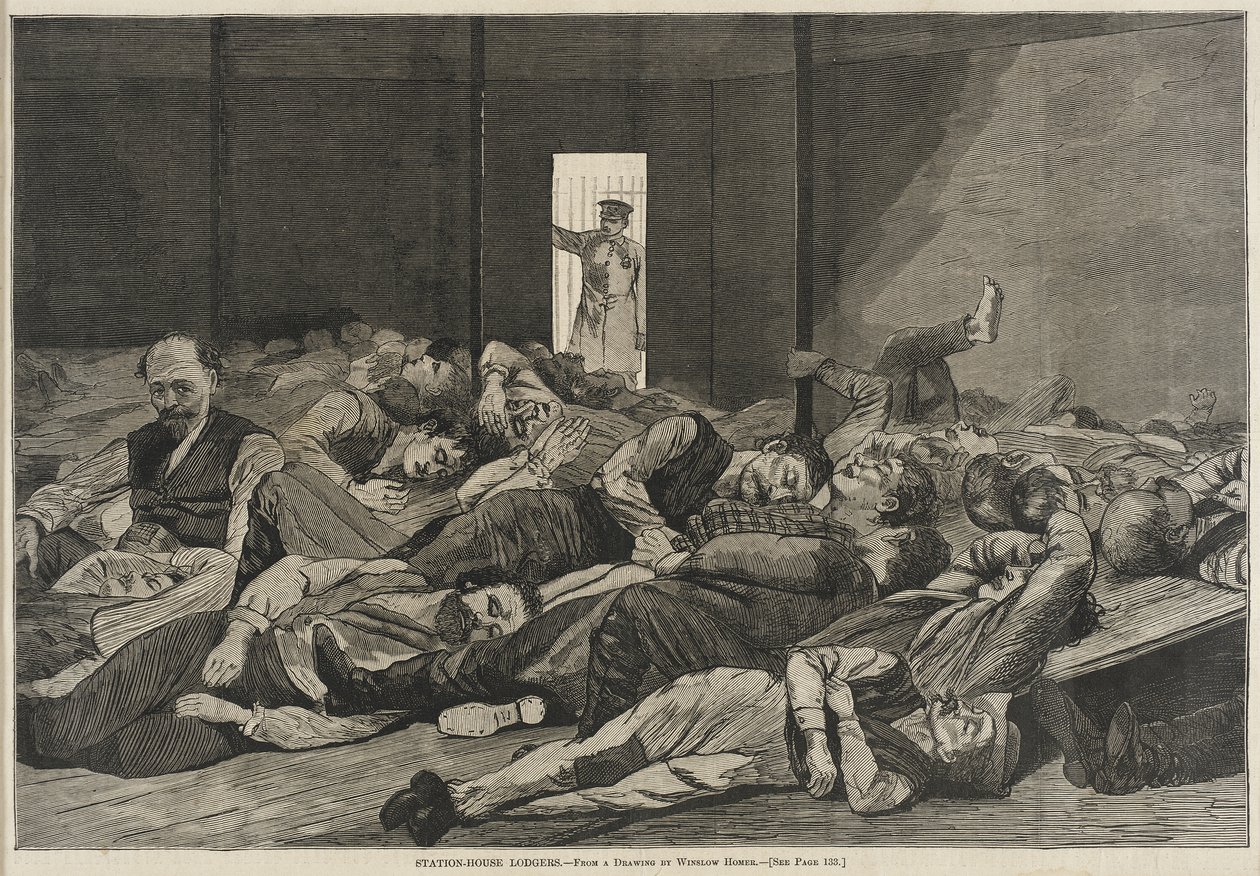 A pályaudvari ház lakói alkotó: Winslow Homer