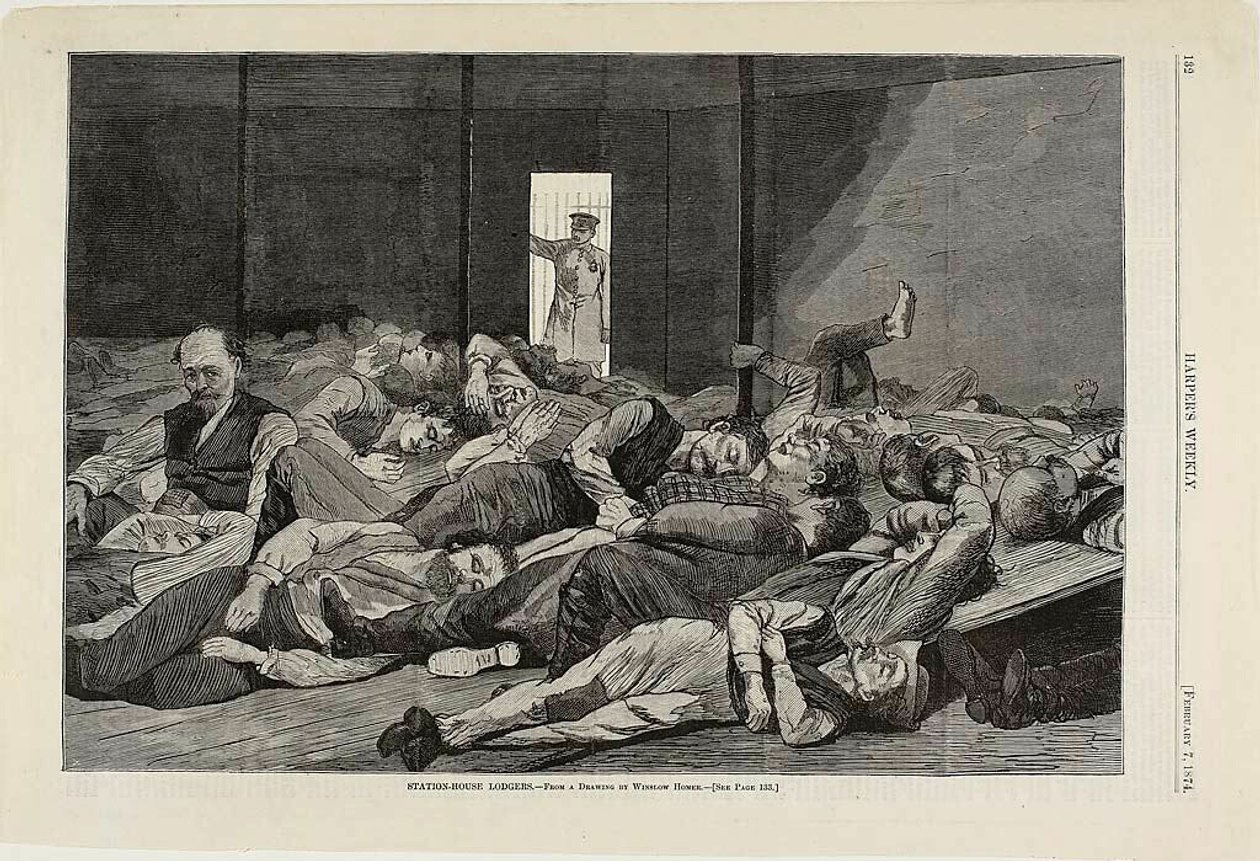 Station House Lodgers alkotó: Winslow Homer